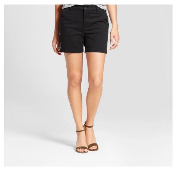 a new day Shorts Womens Highrise Chino Shorts 649 Poshmark